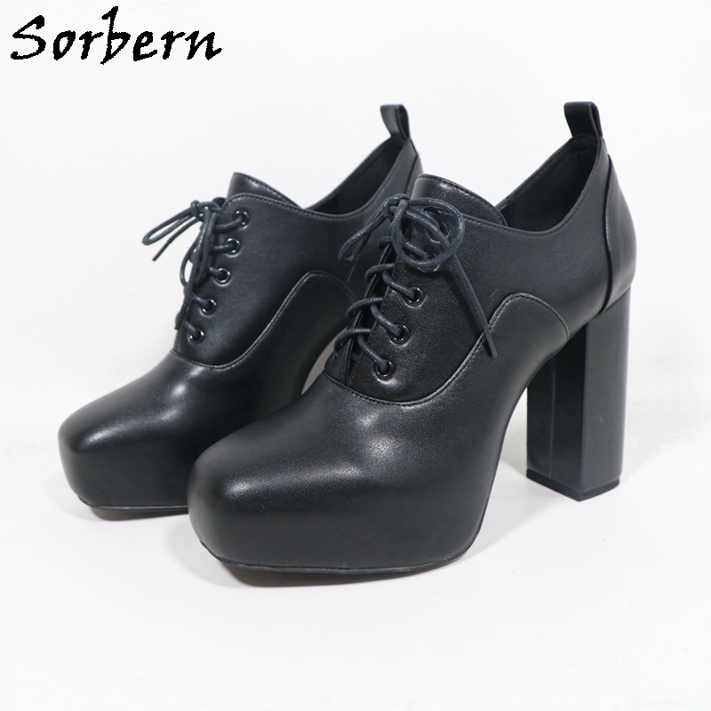 Sorbern Unisex-Stil Pump-Schuh – Pump Heel Block Bewertung und Preis