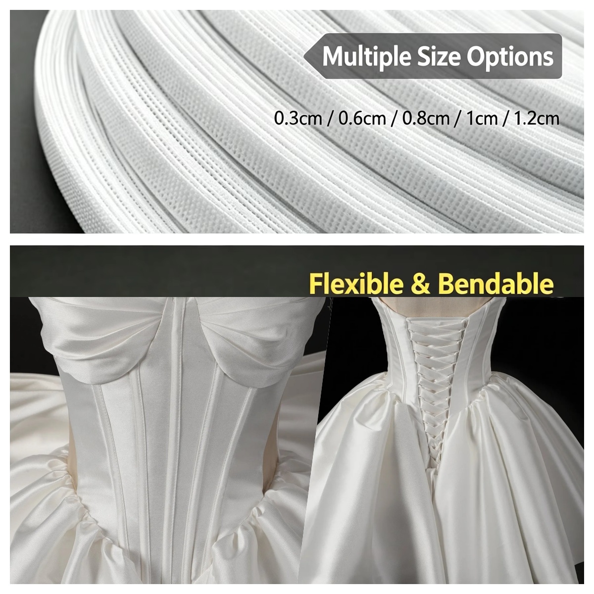 50~200 Yards Rolle Polyester-F – Wedding Dress Bewertung und Preis