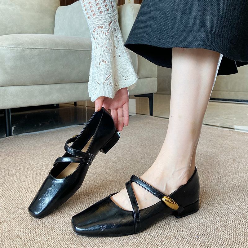 Damenschuhe, modische Mary-Jan – Pump Heel Block Bewertung und Preis