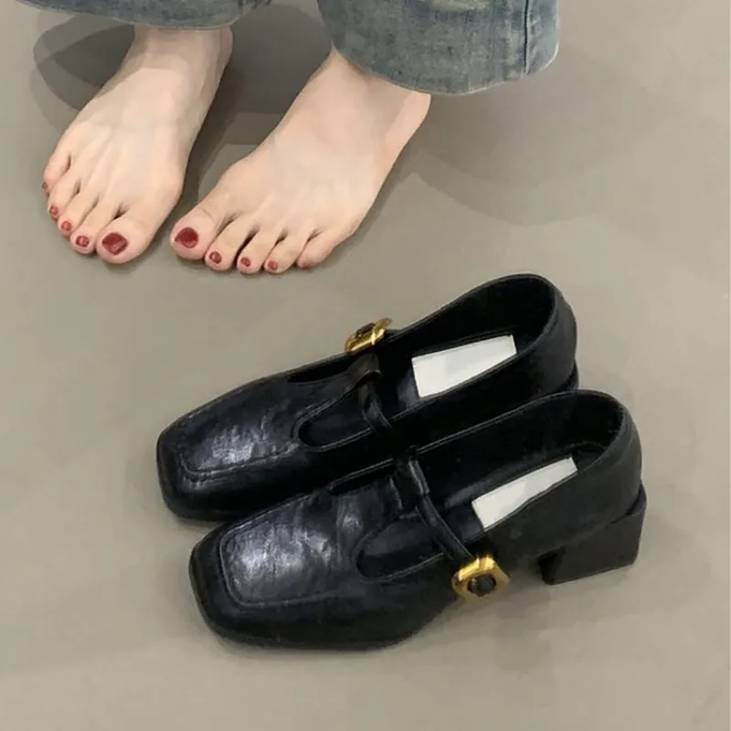 Damen Mary Jane Schuhe mit eck – Womens Heels Bewertung und Preis