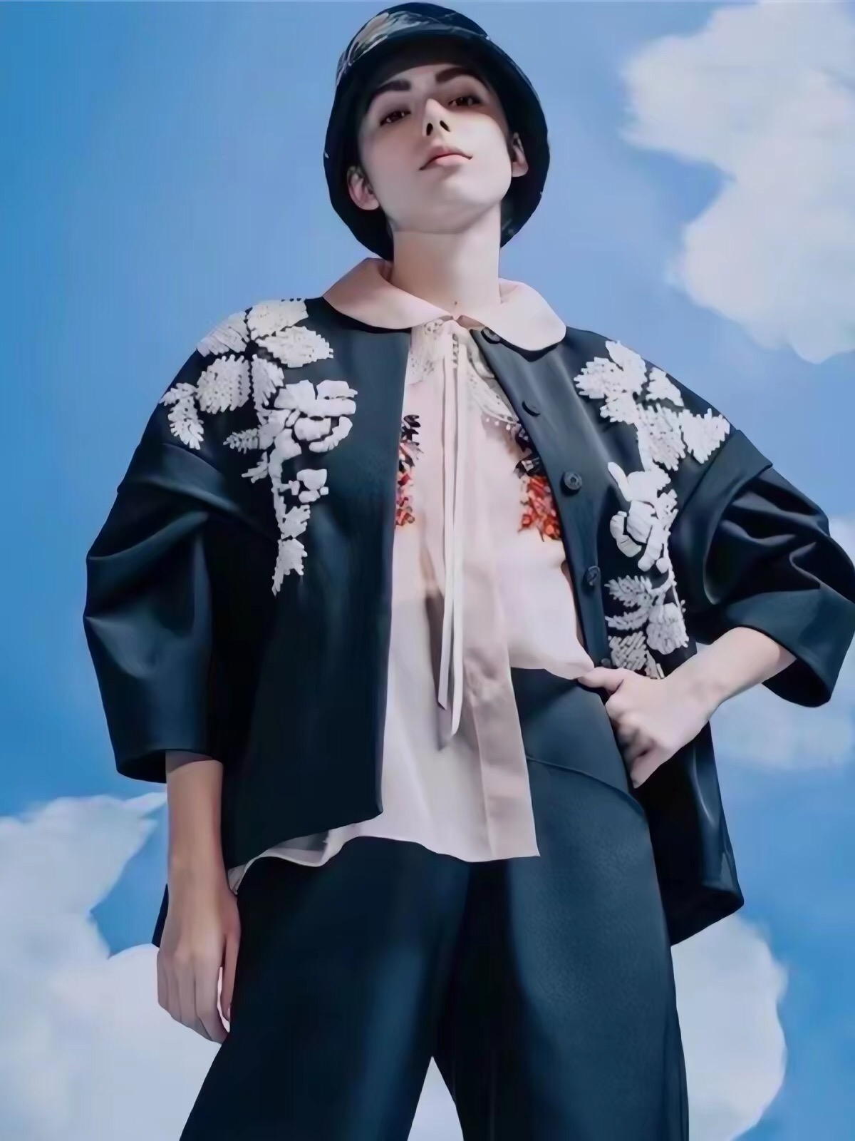 Haute Couture 3D-Blumen-Jacke  – Womens Blazer Bewertung und Preis