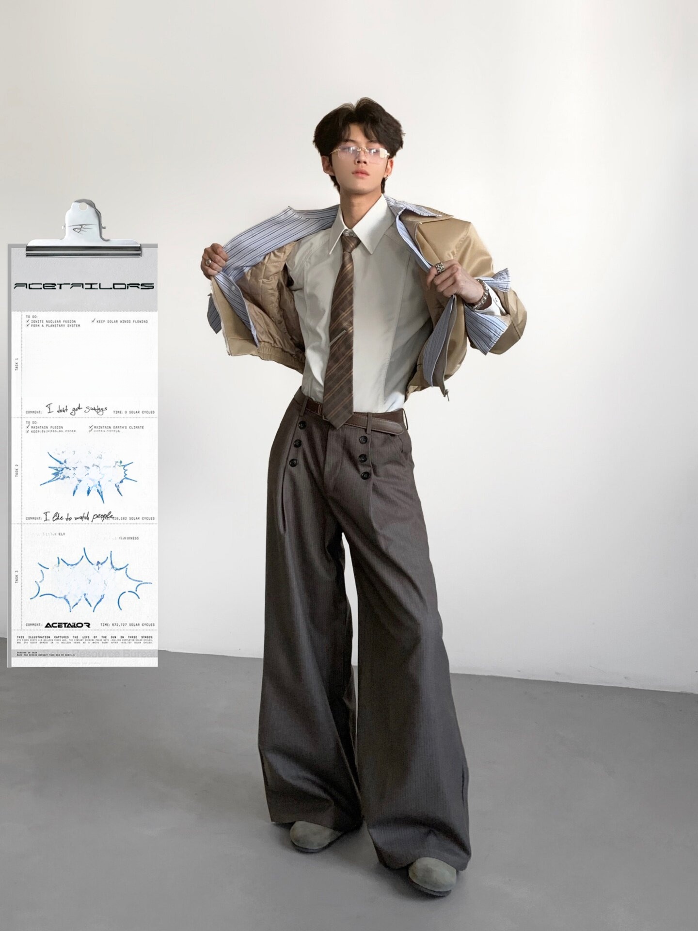Ace Tailors Herren-Freizeithos – Tailored Trouser Wide Bewertung und Preis