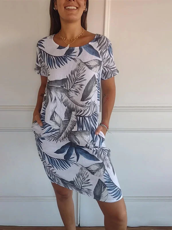 Damen-Sommerkleid aus Baumwoll – Midi Dress Bewertung und Preis