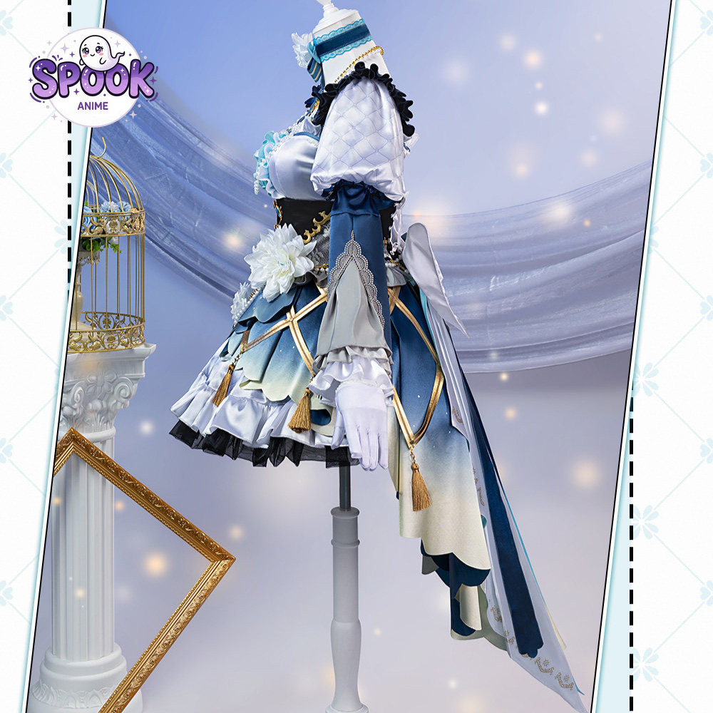 Blau-weißes Lolita-Kleid Sayo  – Evening Gown Bewertung und Preis